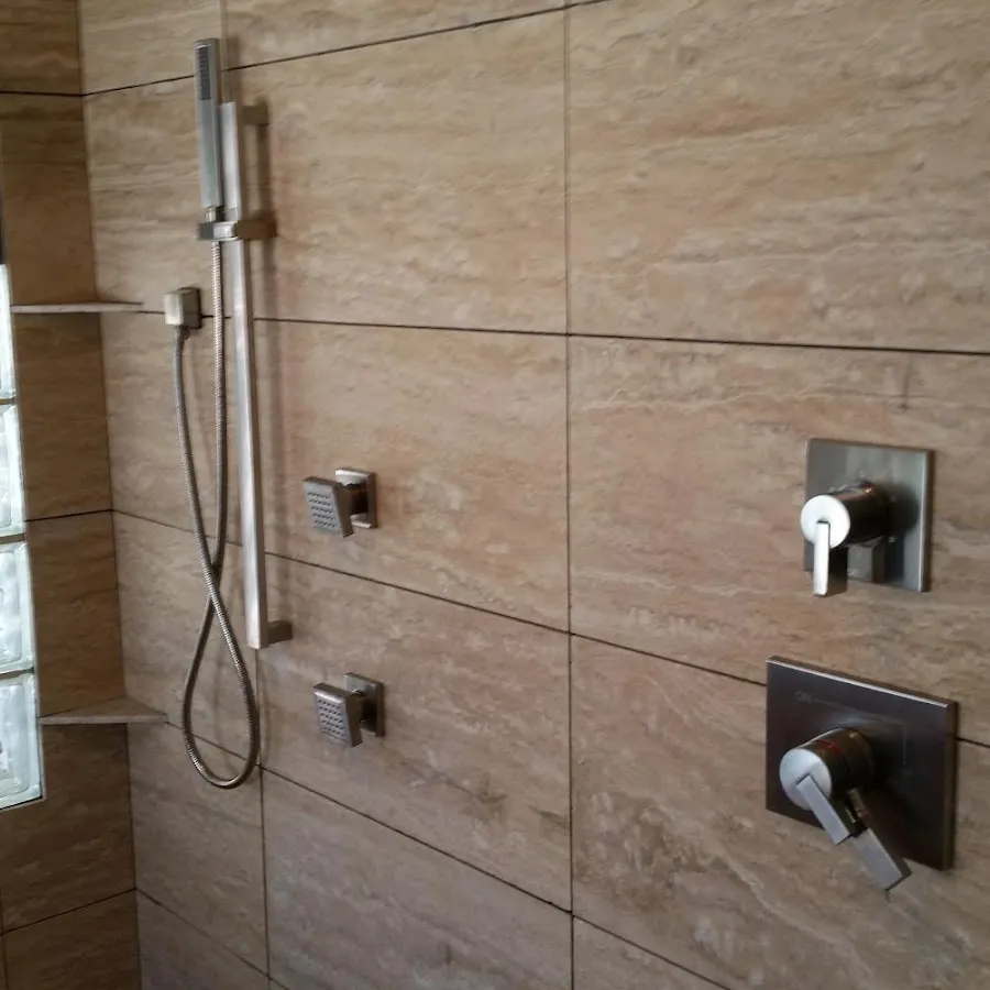 Shower fixture installation for Water Heater Replacement in Beaufort